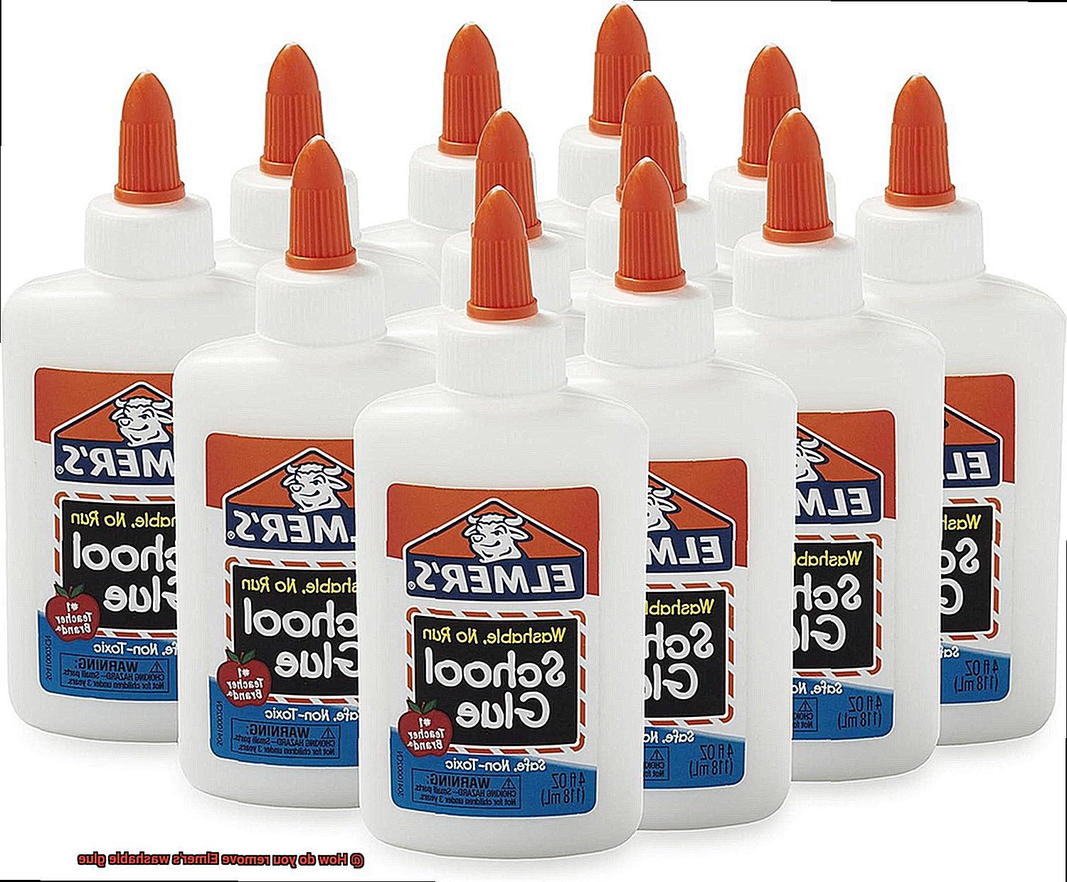 How do you remove Elmer's washable glue-3