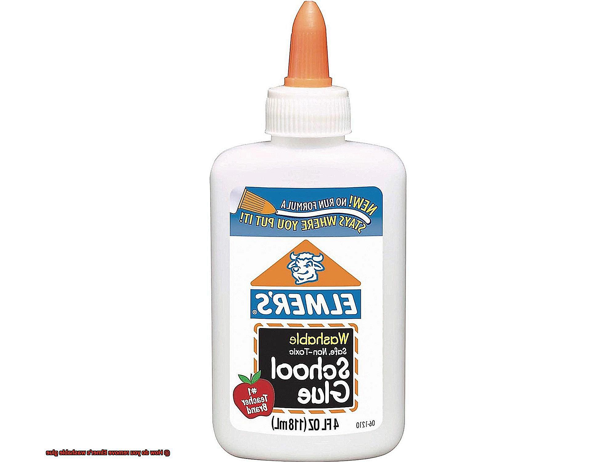 How do you remove Elmer's washable glue-4