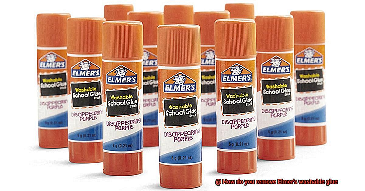 How do you remove Elmer's washable glue-5