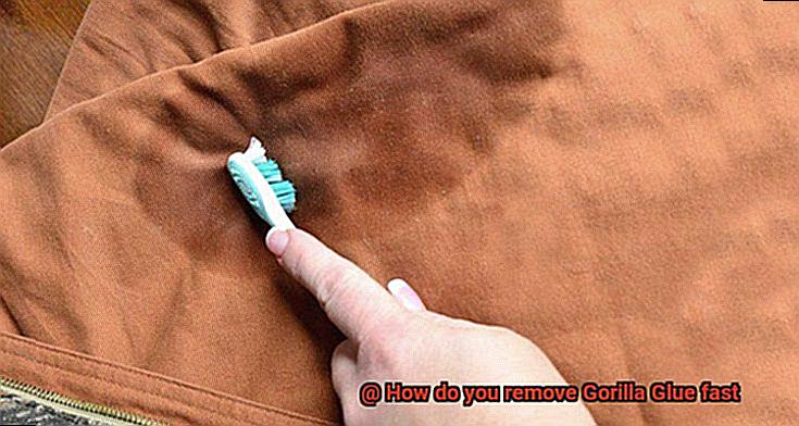 How do you remove Gorilla Glue fast-4