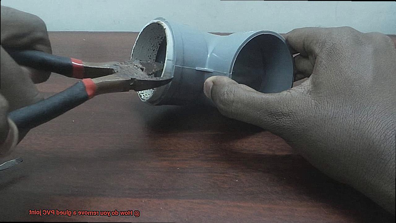 How do you remove a glued PVC joint-2