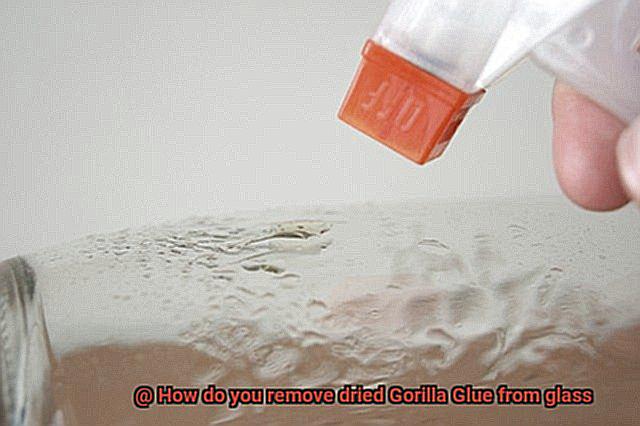 How do you remove dried Gorilla Glue from glass-2