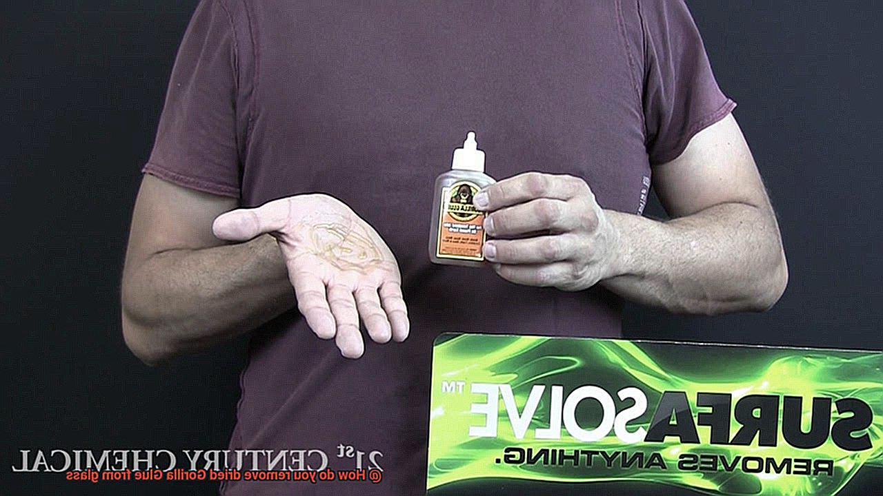 How do you remove dried Gorilla Glue from glass-3