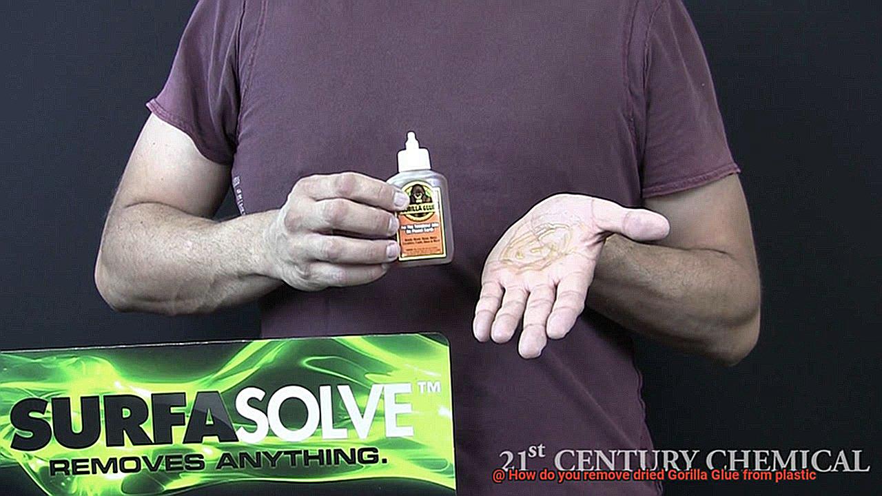 How do you remove dried Gorilla Glue from plastic-2