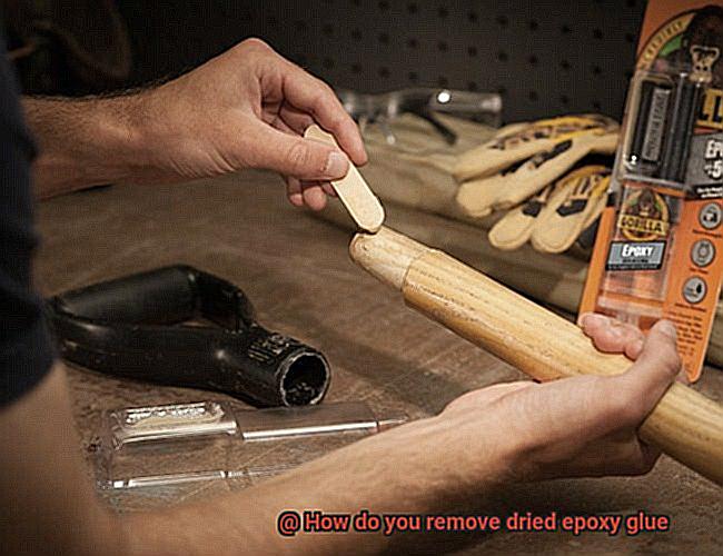 How do you remove dried epoxy glue-3