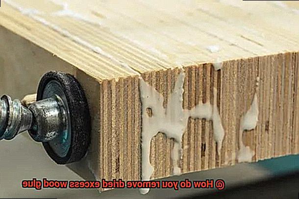 How do you remove dried excess wood glue-5