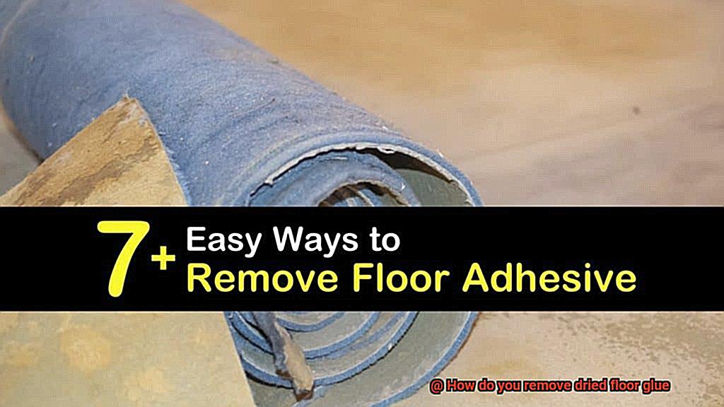 How do you remove dried floor glue-3