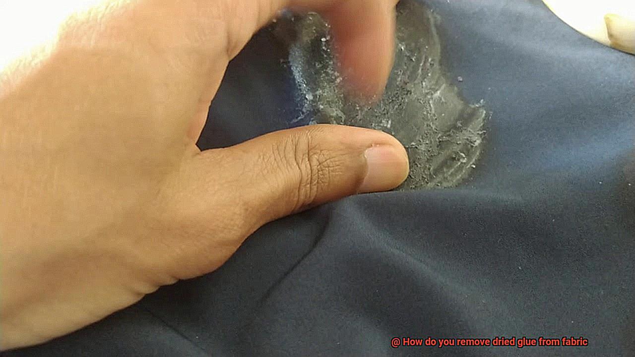 How do you remove dried glue from fabric-2