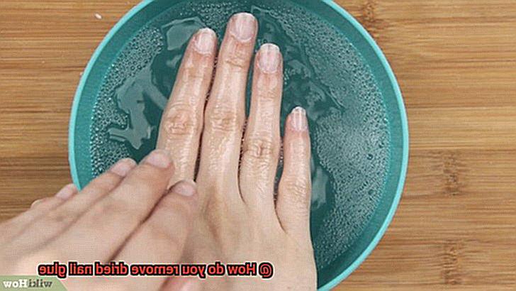 How do you remove dried nail glue-5