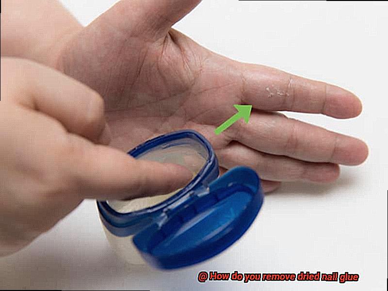 How do you remove dried nail glue-3