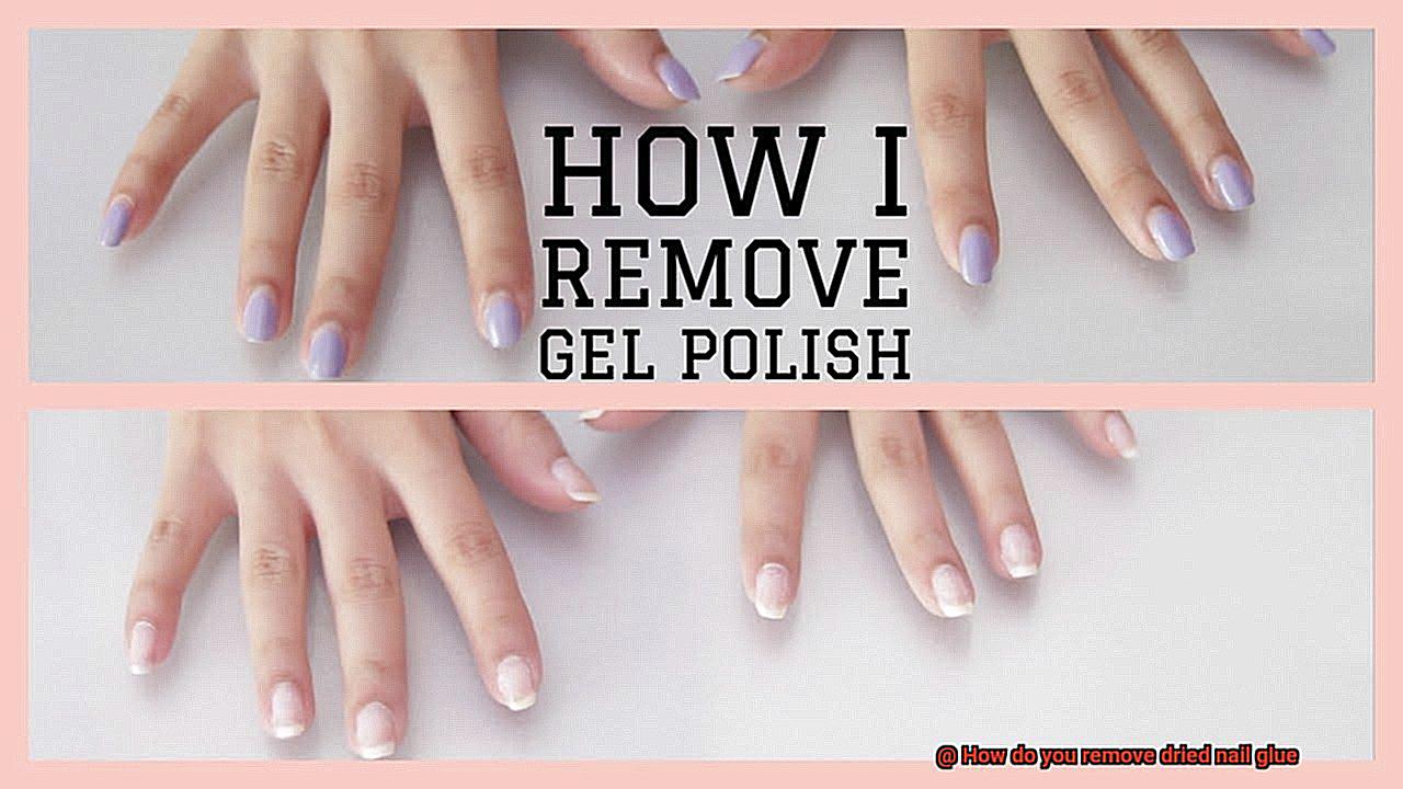 How do you remove dried nail glue-6