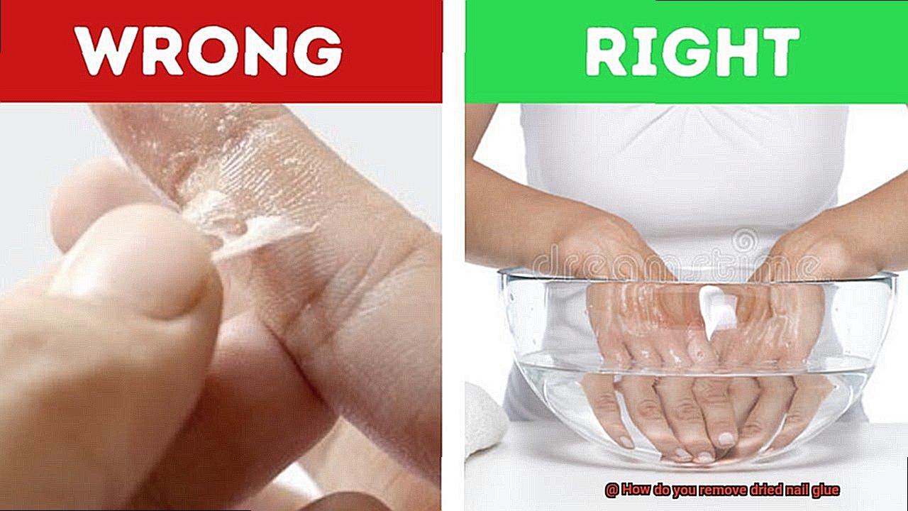 how-do-you-remove-dried-nail-glue-glue-things