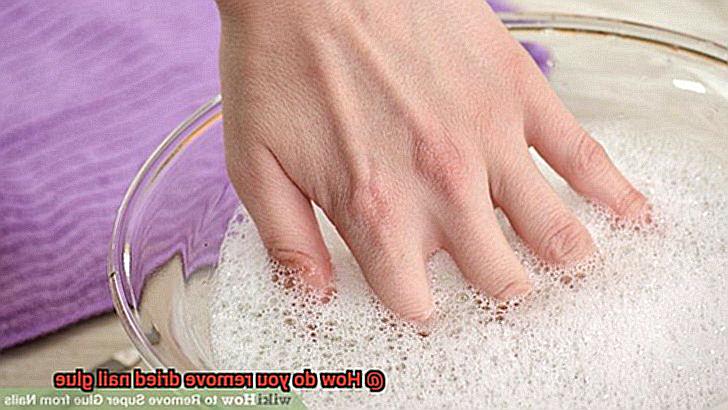 How do you remove dried nail glue-2