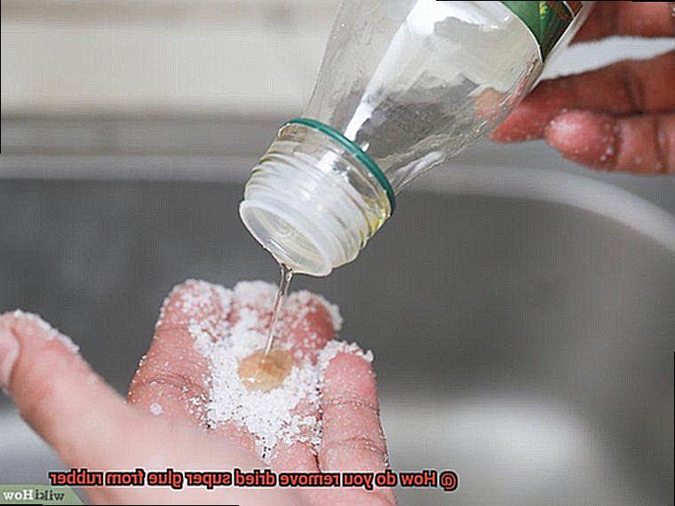 how-do-you-remove-dried-super-glue-from-rubber-glue-things