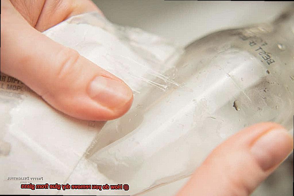 How do you remove dry glue from glass-2