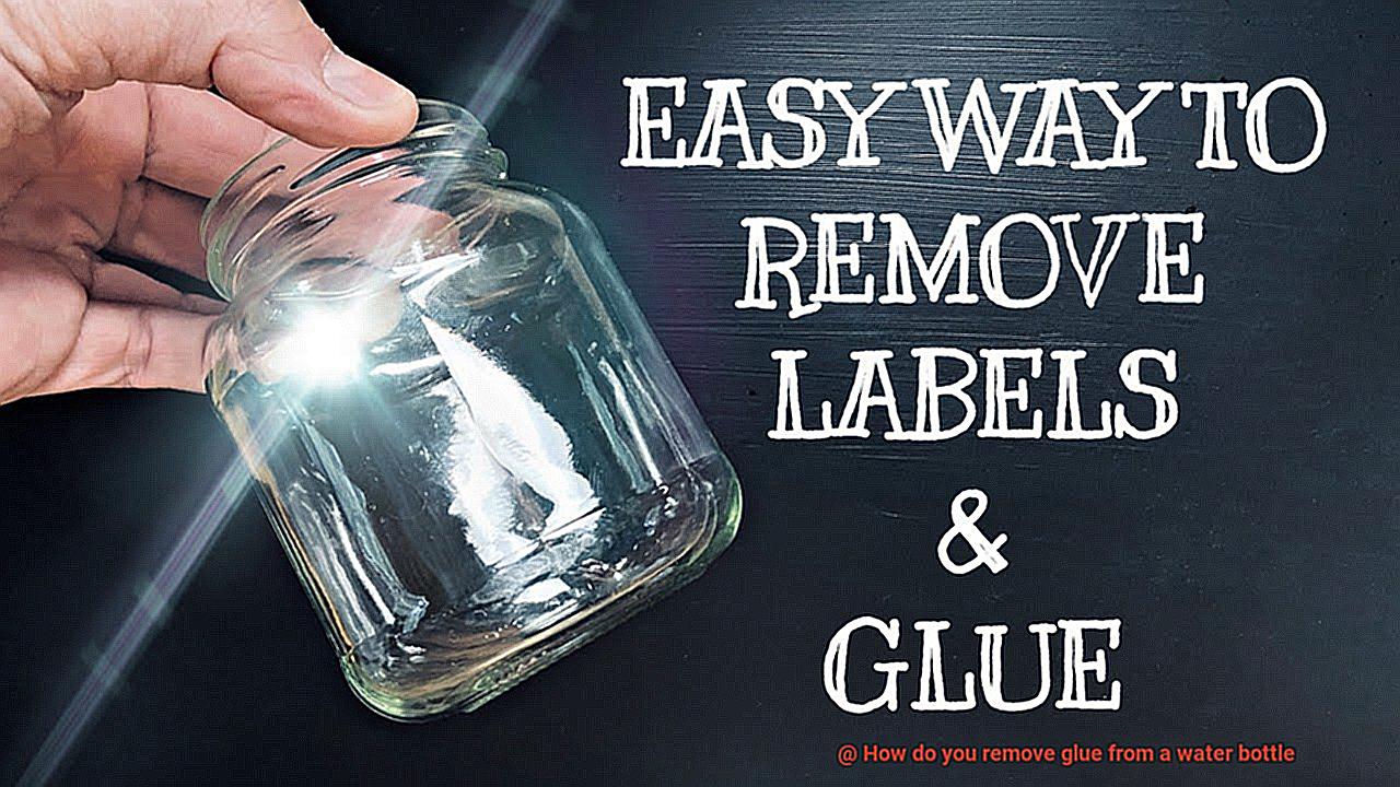 How do you remove glue from a water bottle-3