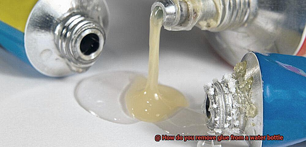 How do you remove glue from a water bottle-5