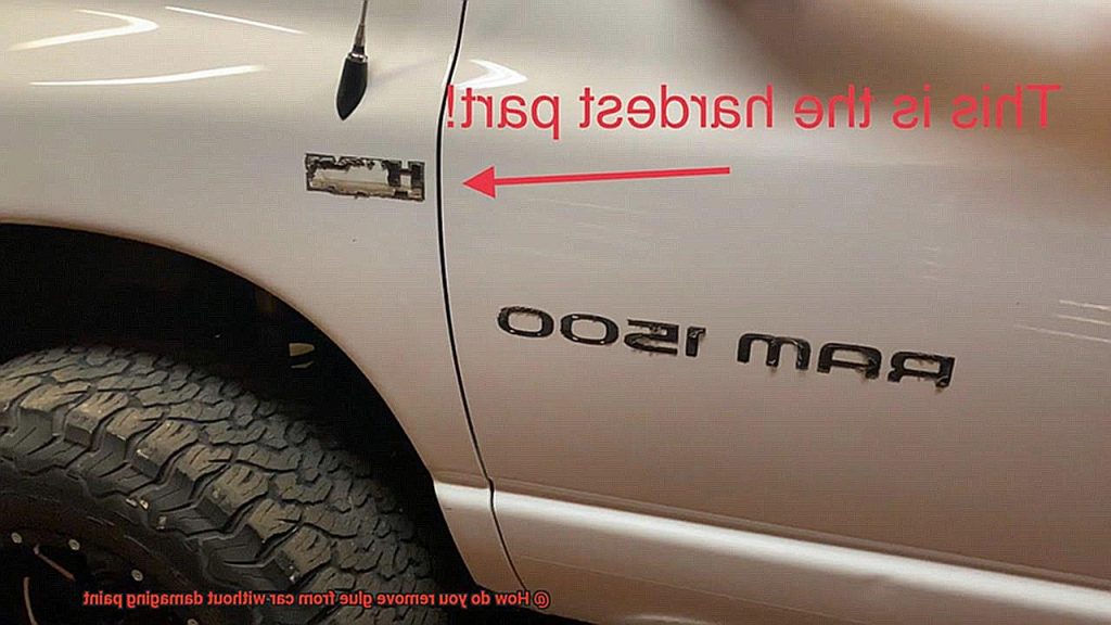 How do you remove glue from car without damaging paint? Glue Things