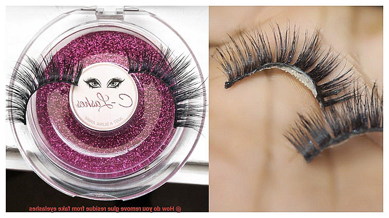 How do you remove glue residue from fake eyelashes-2
