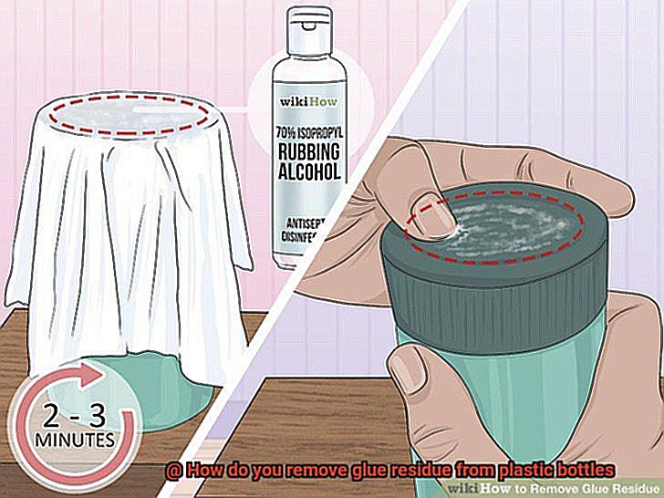 How do you remove glue residue from plastic bottles-2