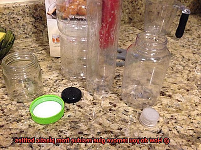 How do you remove glue residue from plastic bottles-3