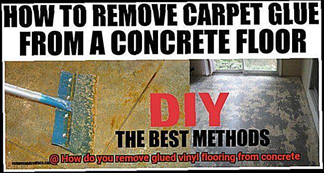 How do you remove glued vinyl flooring from concrete-2