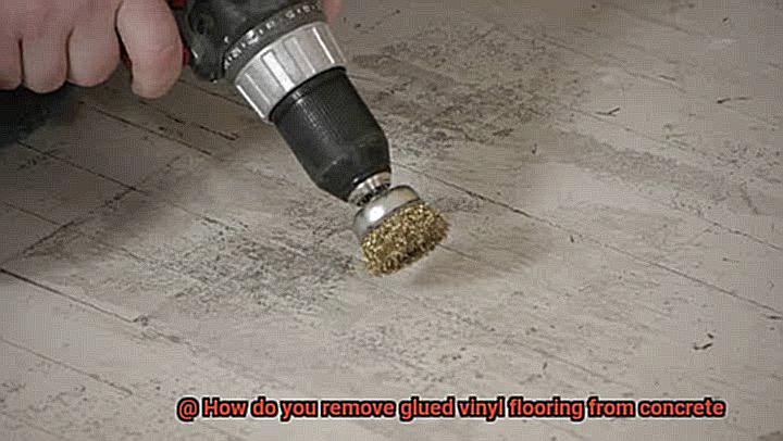 How do you remove glued vinyl flooring from concrete-5