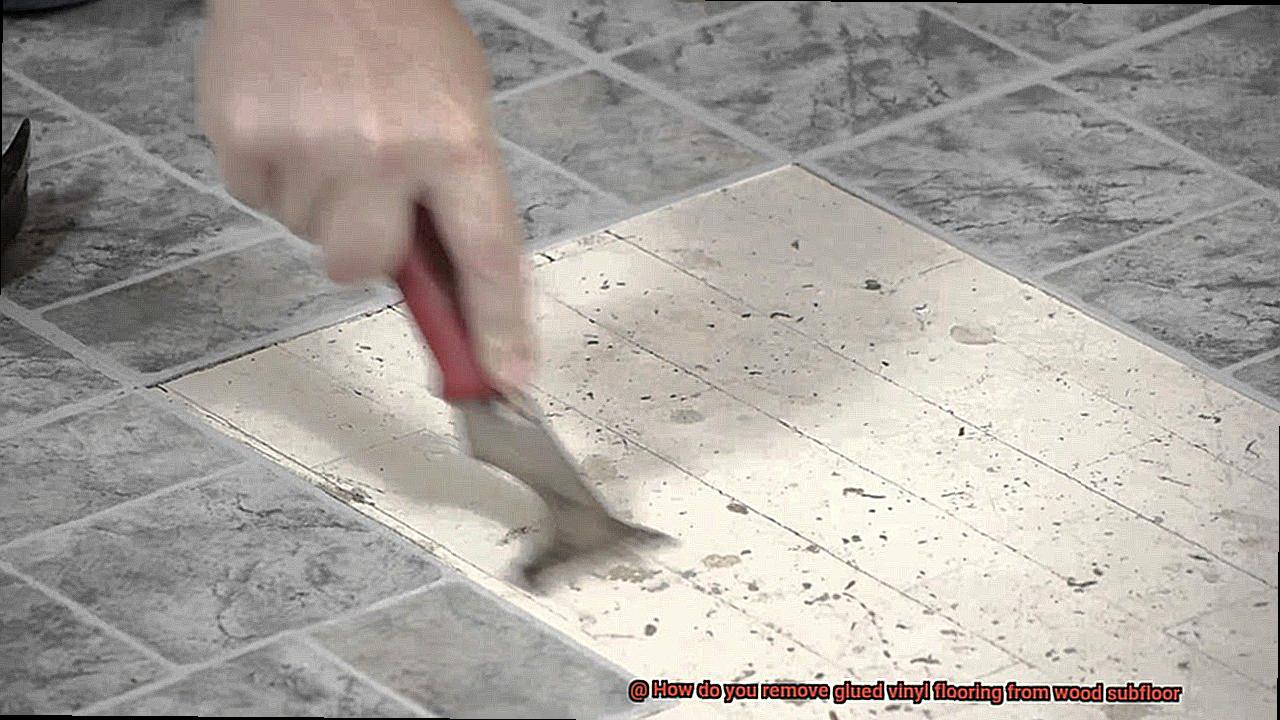 How do you remove glued vinyl flooring from wood subfloor-4