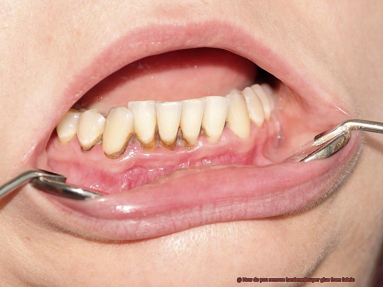 How do you remove hardened super glue from fabric? Glue Things