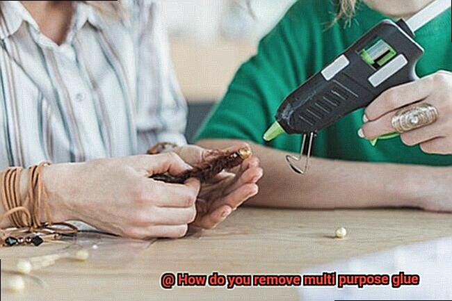 How do you remove multi purpose glue-5