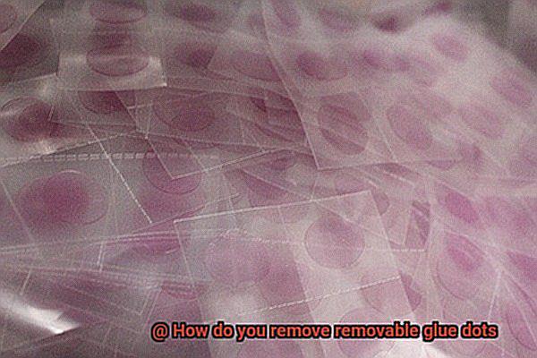 How do you remove removable glue dots-8