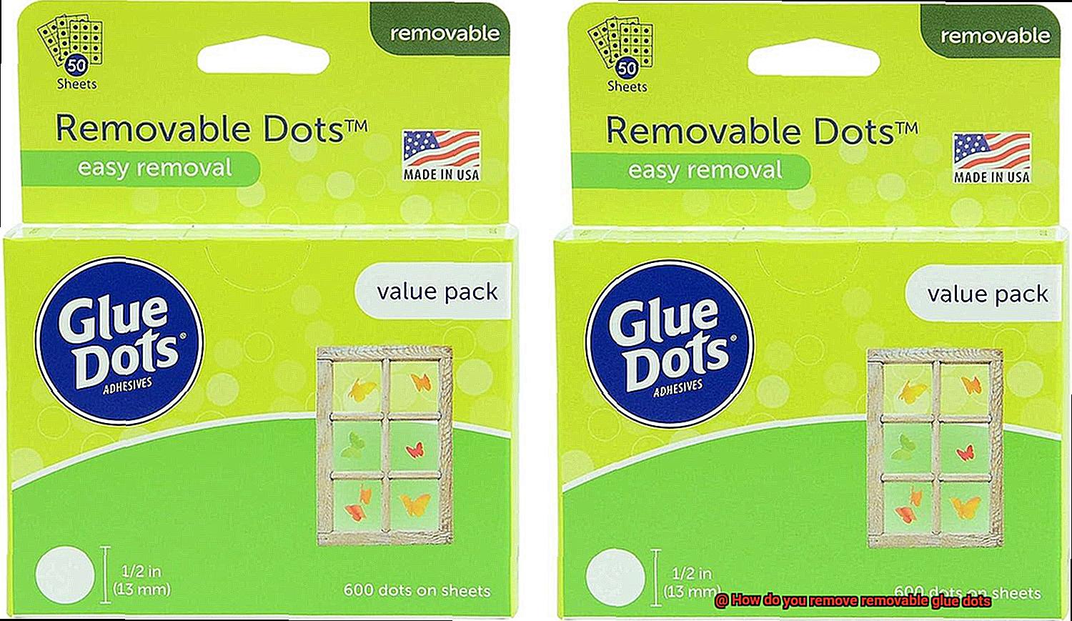 How do you remove removable glue dots-3