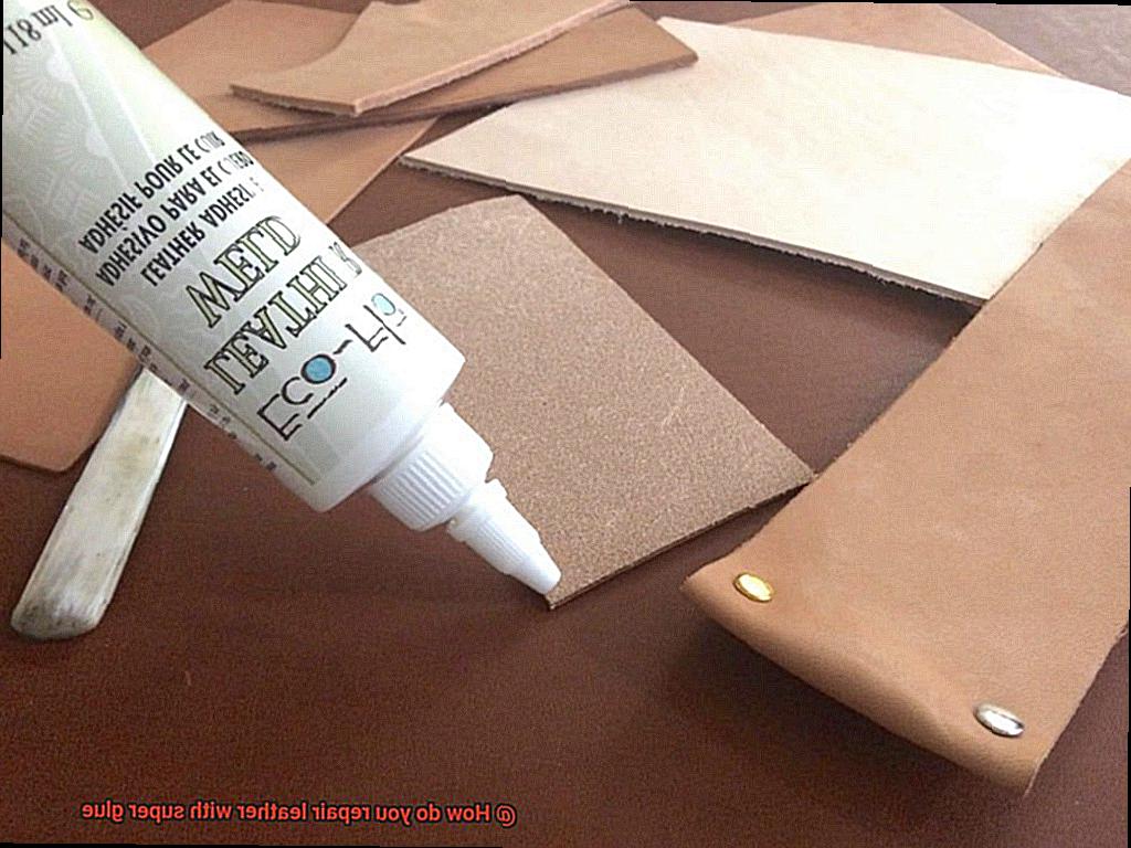 How do you repair leather with super glue-5