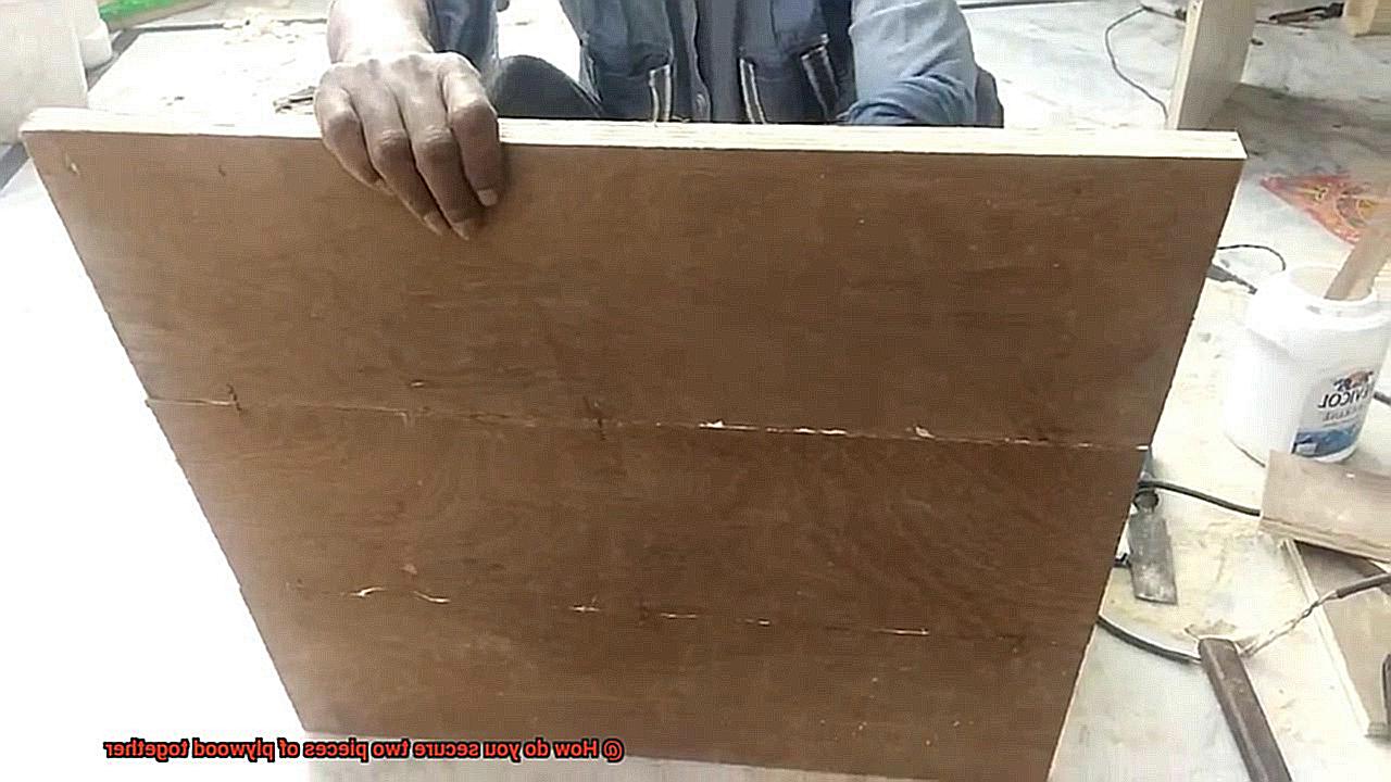 How do you secure two pieces of plywood together-3