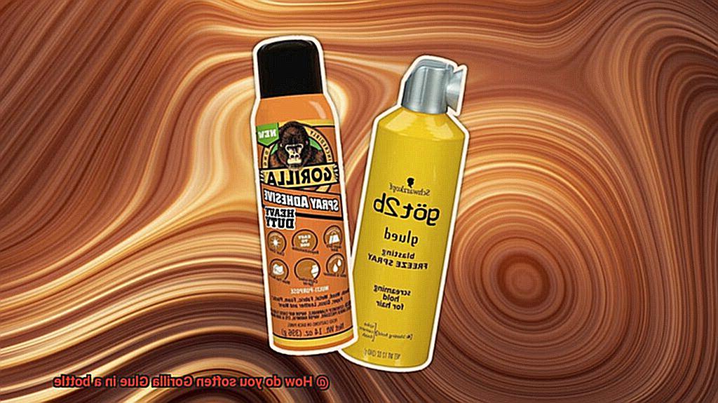 How do you soften Gorilla Glue in a bottle-6