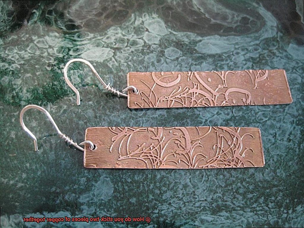 How do you stick two pieces of copper together? Glue Things