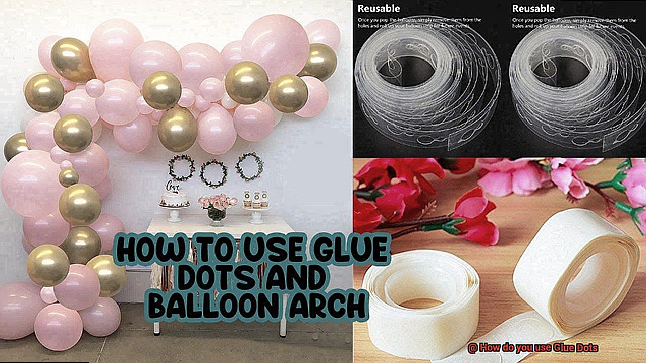 How do you use Glue Dots-4