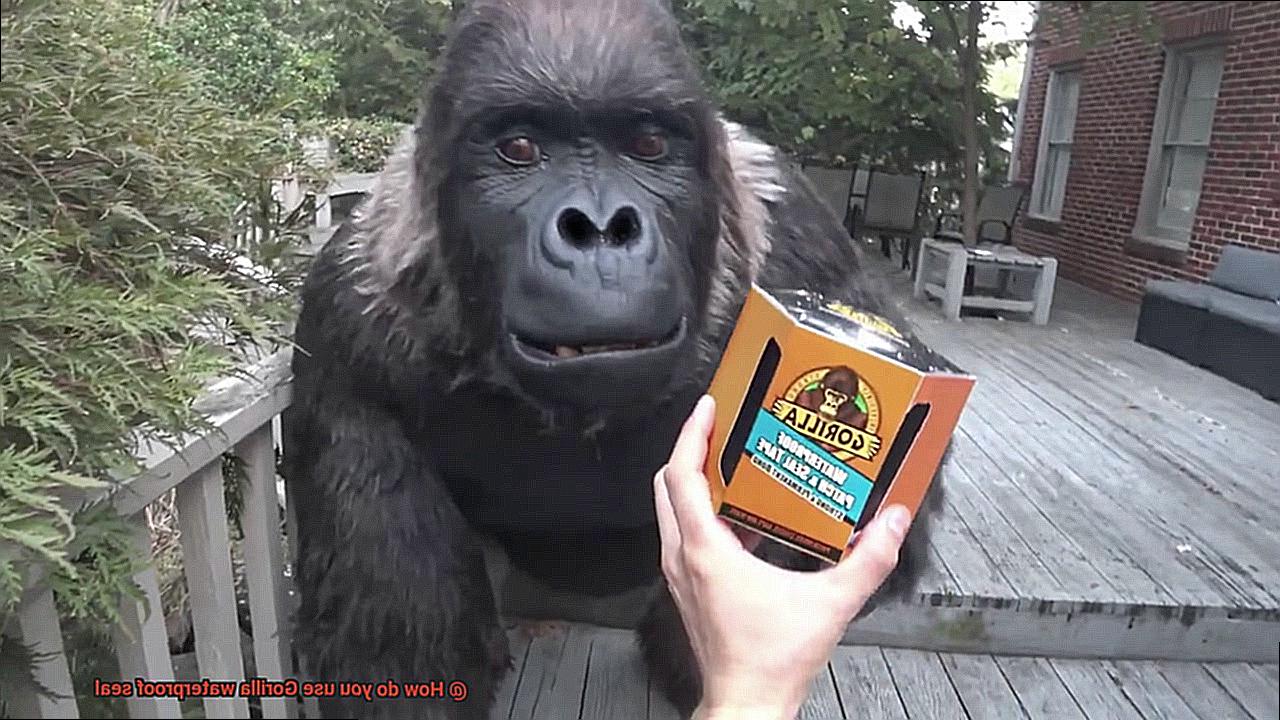 How do you use Gorilla waterproof seal-4