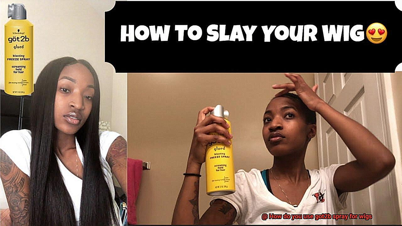 How do you use got2b spray for wigs-2