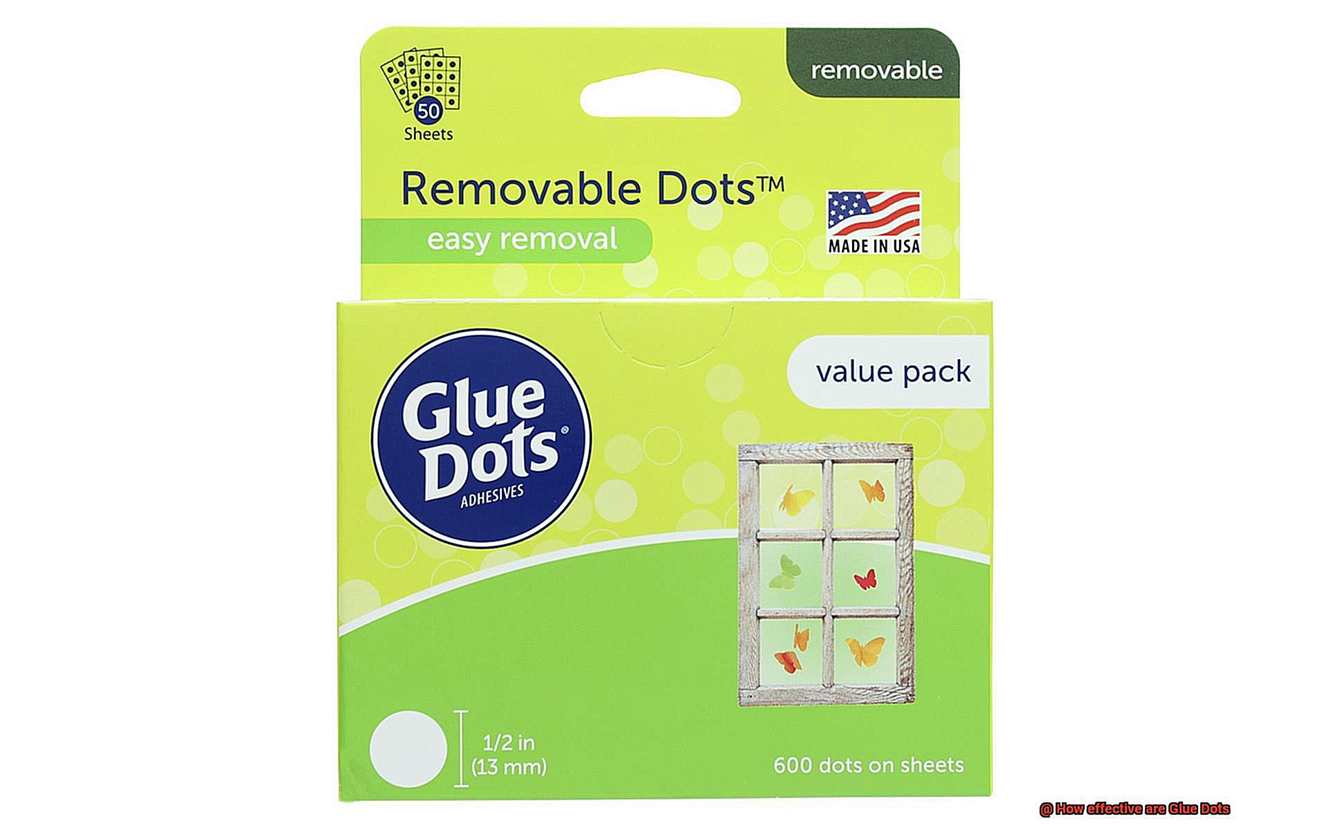 How effective are Glue Dots-2