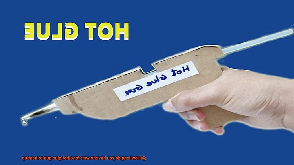 How long do you have to wait for a hot glue gun to heat up? Glue Things