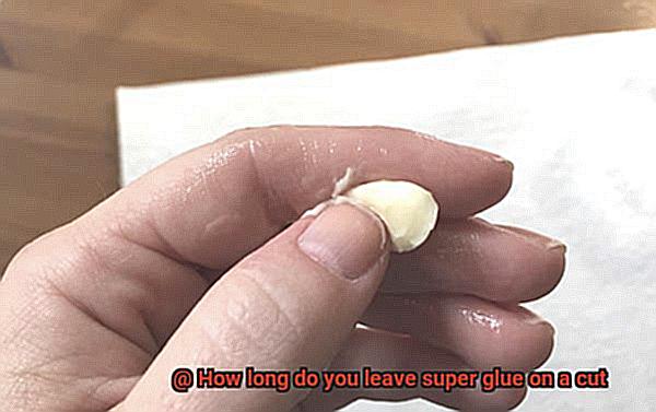 How long do you leave super glue on a cut-4