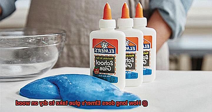 How long does Elmer's glue take to dry on wood-2