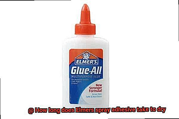 How long does Elmers spray adhesive take to dry-2