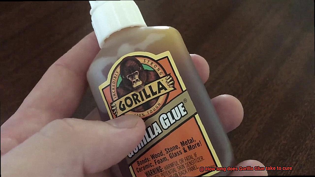 How long does Gorilla Glue take to cure-2