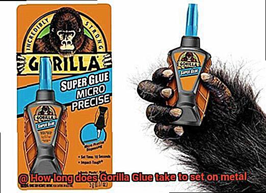 How long does Gorilla Glue take to set on metal-4