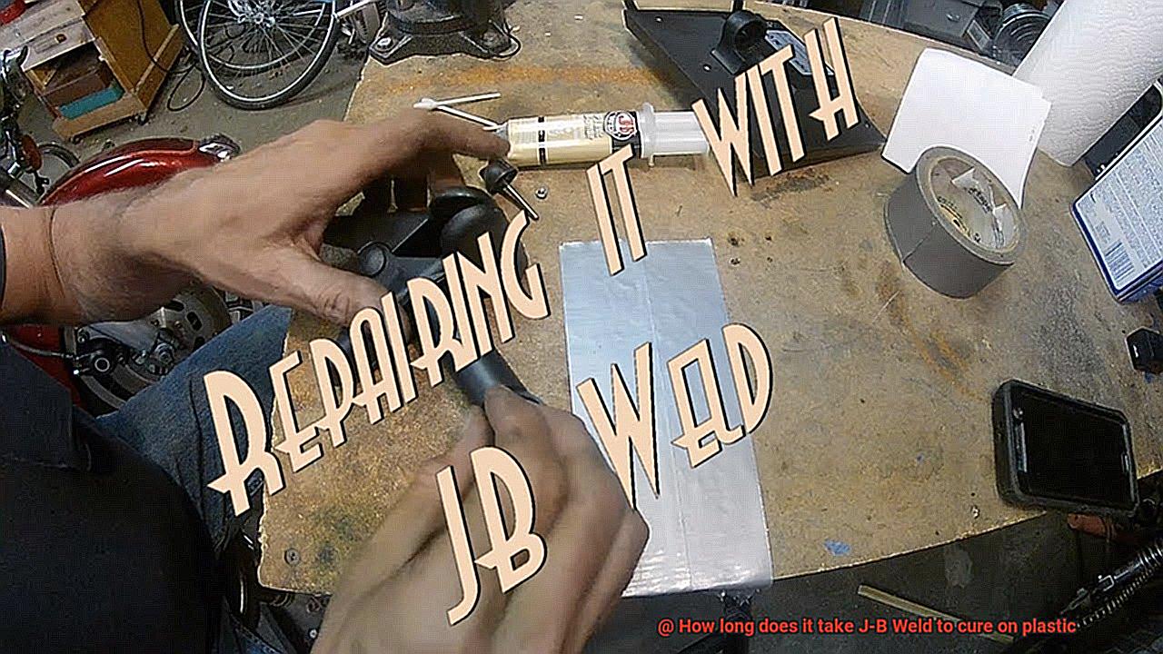 How long does it take J-B Weld to cure on plastic-2