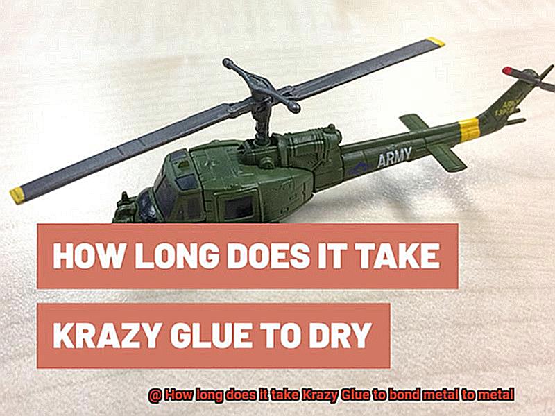 How long does it take Krazy Glue to bond metal to metal-2