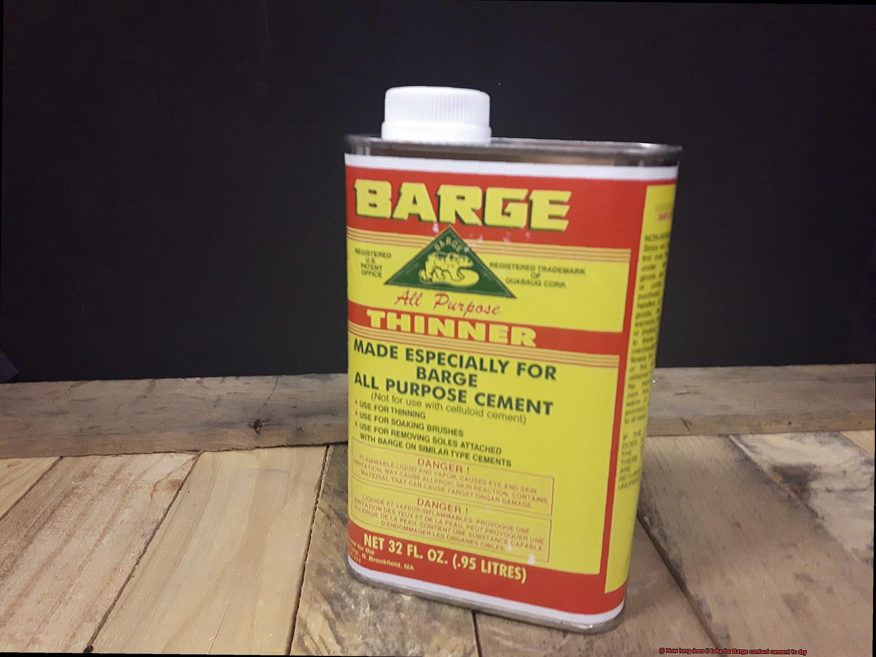 How long does it take for Barge contact cement to dry-4