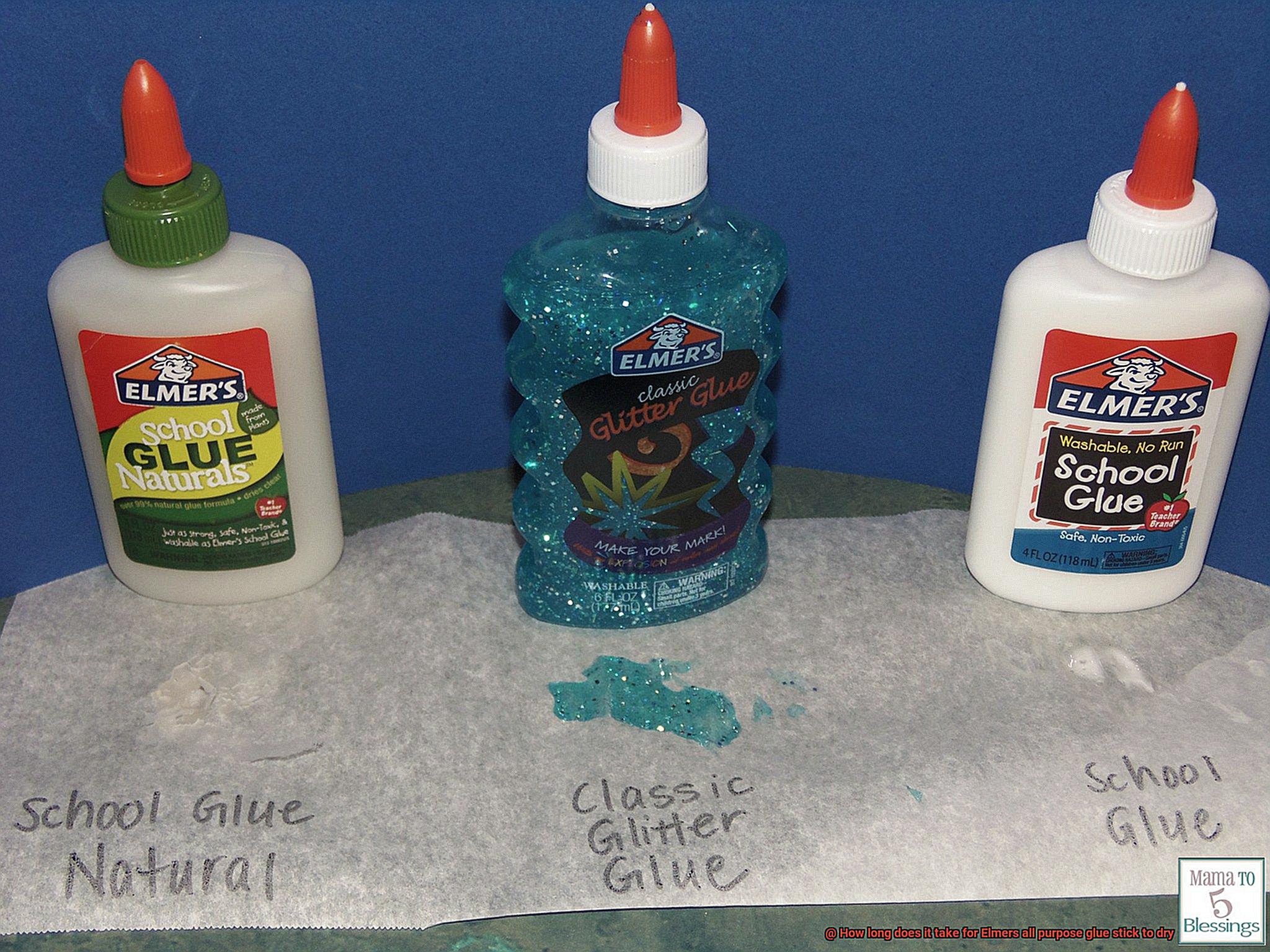 How long does it take for Elmers all purpose glue stick to dry-4